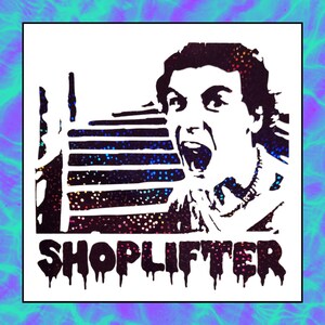 Empire Records Decal SHOPLIFTER for light surfaces