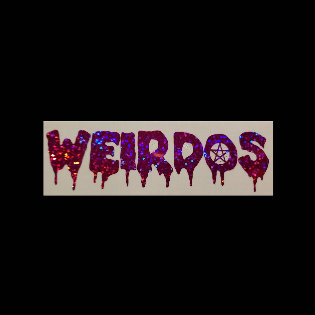 Weirdos With a Pentacle Vinyl Decal - Etsy