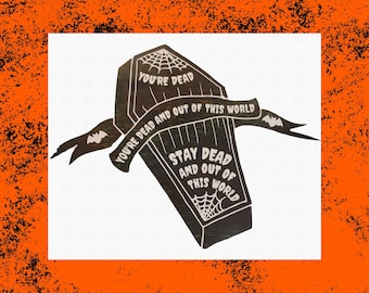 WWDITS, You're Dead and out of this world, Vinyl Decal, What We Do In The Shadows