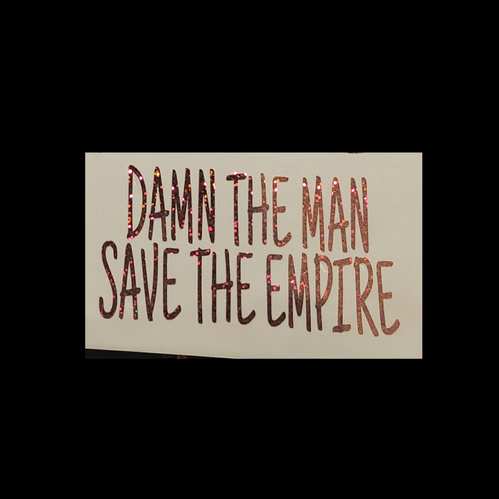 Empire Records Decal Damn the Man Save the Empire Etsy
