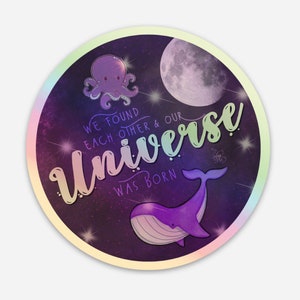 My Universe Holographic Sticker