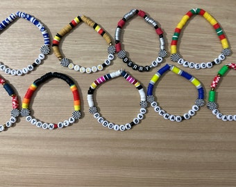 Darlington Throwback Weekend 2024 Handmade Stretchy Beaded Bracelets