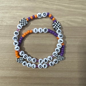 Denny Hamlin #11 Handmade Stretchy Beaded Bracelets