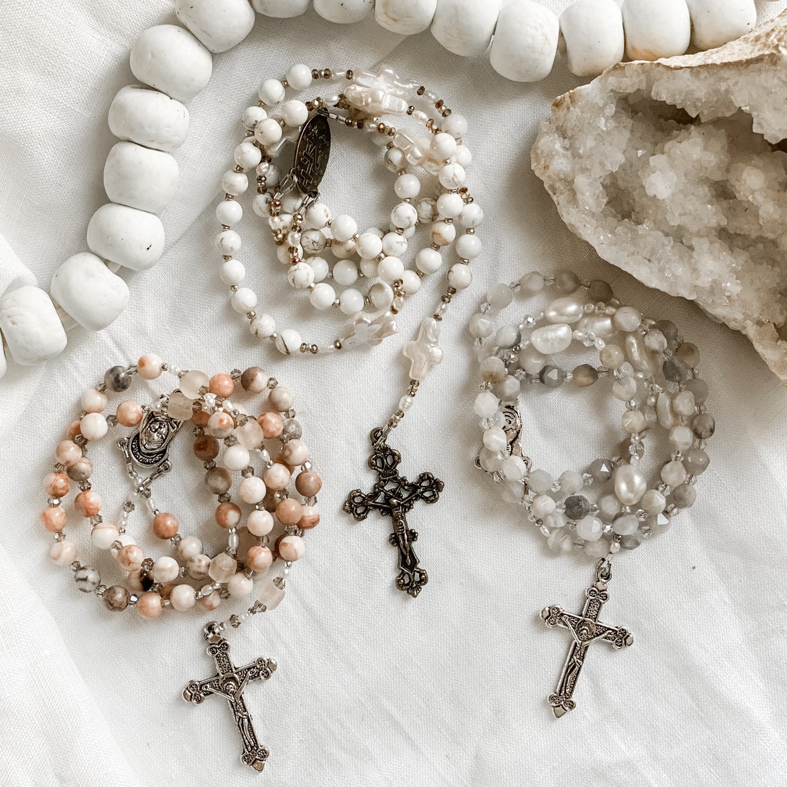 Handmade Gemstone Rosary Catholic Rosary Beads Catholic Etsy