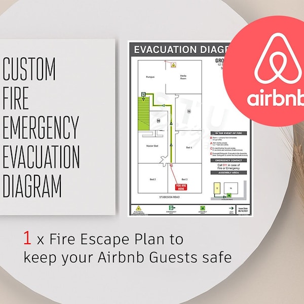 Airbnb Escape Plan Etsy