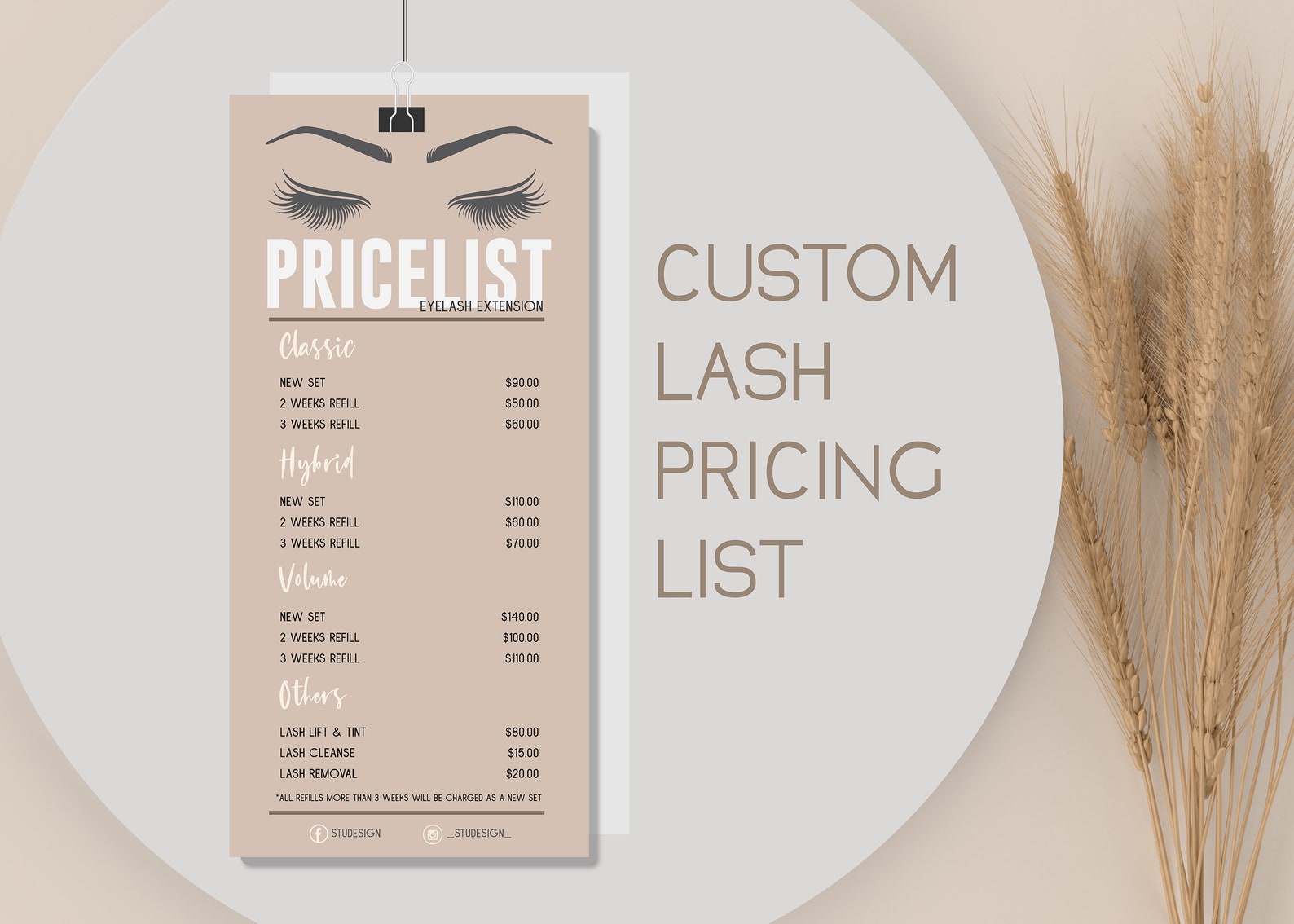 Beginner Eyelash Extensions Price List How do you Price a Switches?