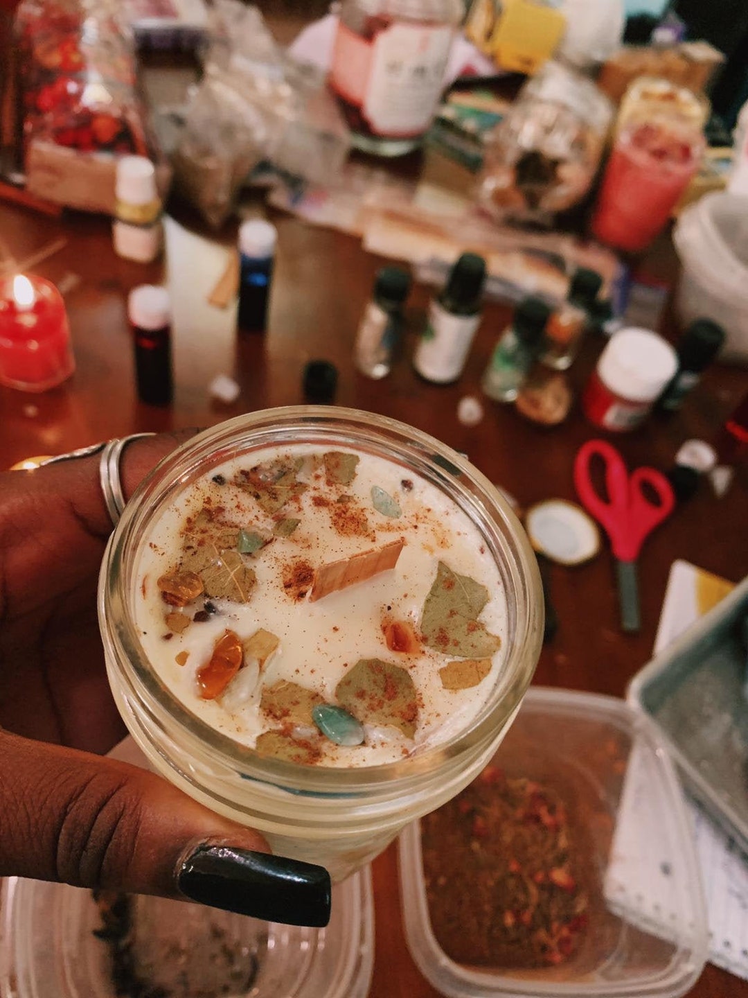 Honey Pot Candle Etsy