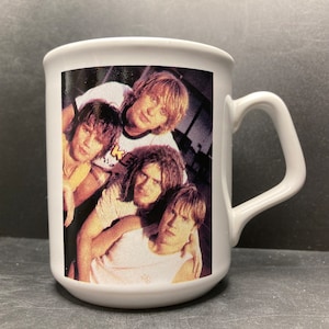 Vintage Take That without Robbie Williams ceramic mug made in England Tams