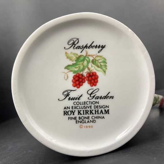 Vintage 1990 Roy Kirkham Fruit Garden Raspberry ( Smaller Version