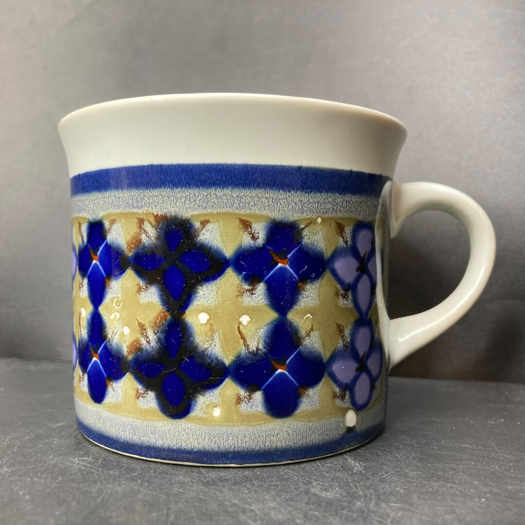 Vintage 1973 Royal Doulton Tangier L.S. 1005 Lambeth Stoneware Mug Made