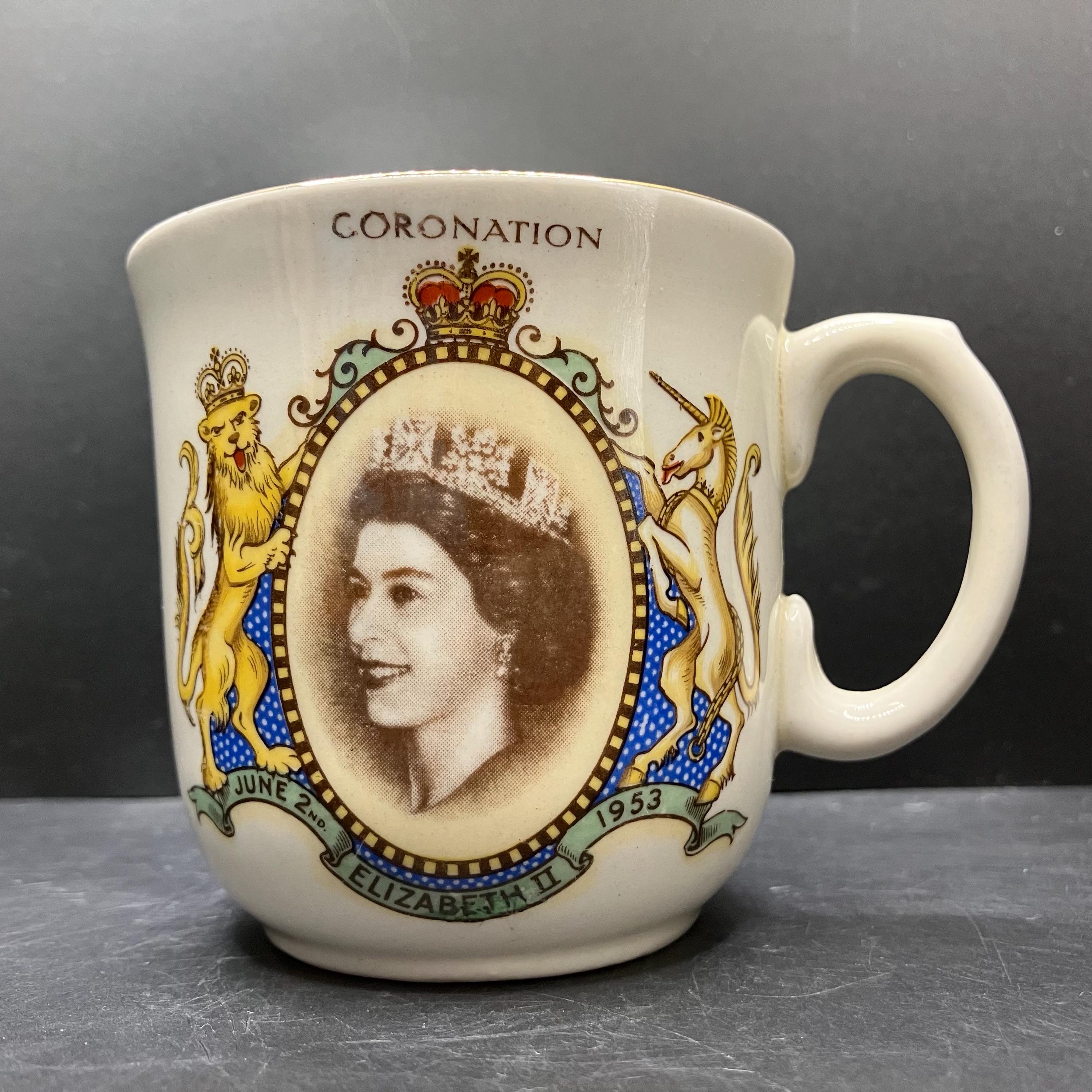 Blue coronation mug - Etsy 日本