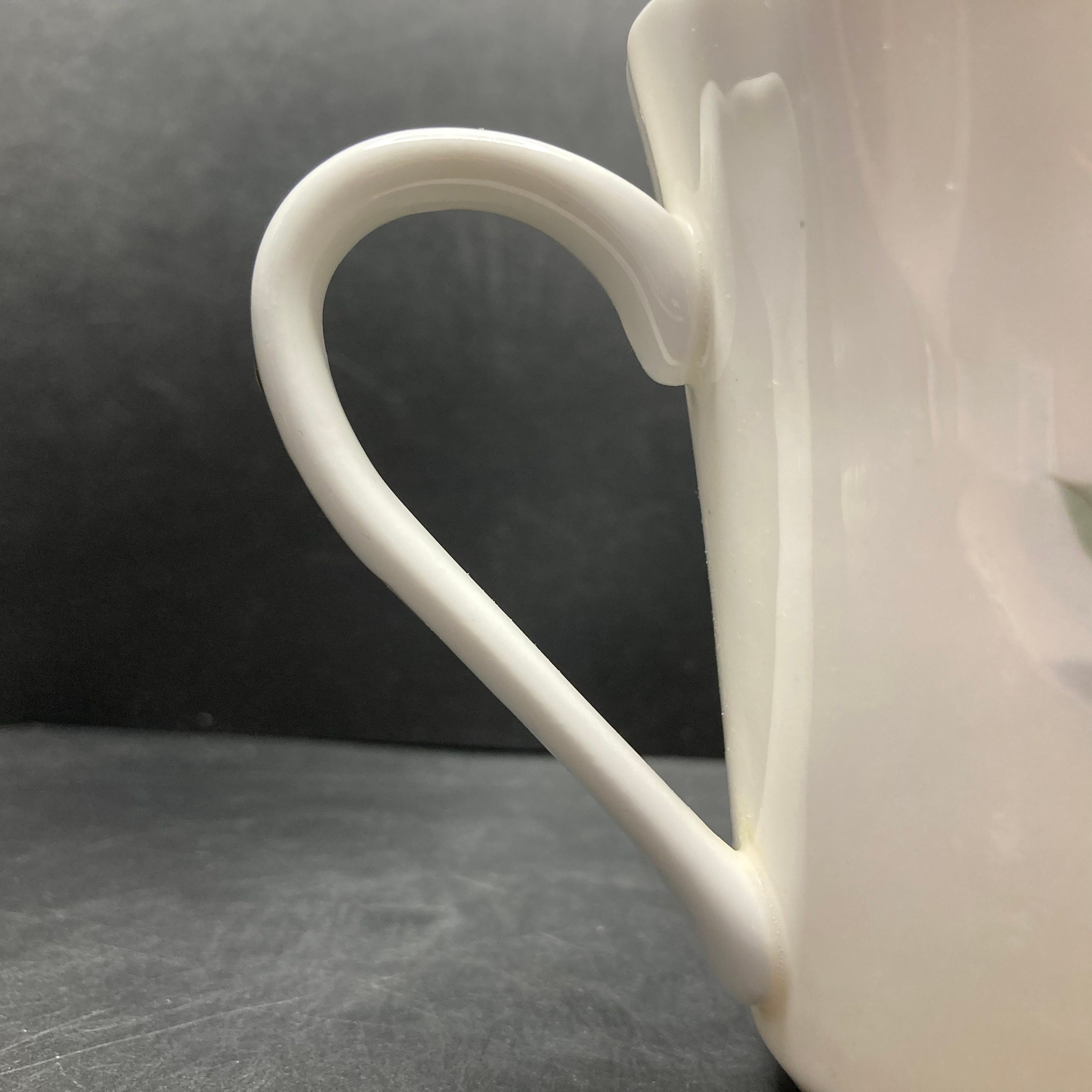 Vintage Queensway Pink Apple Blossom Fine Bone China Mug Made in