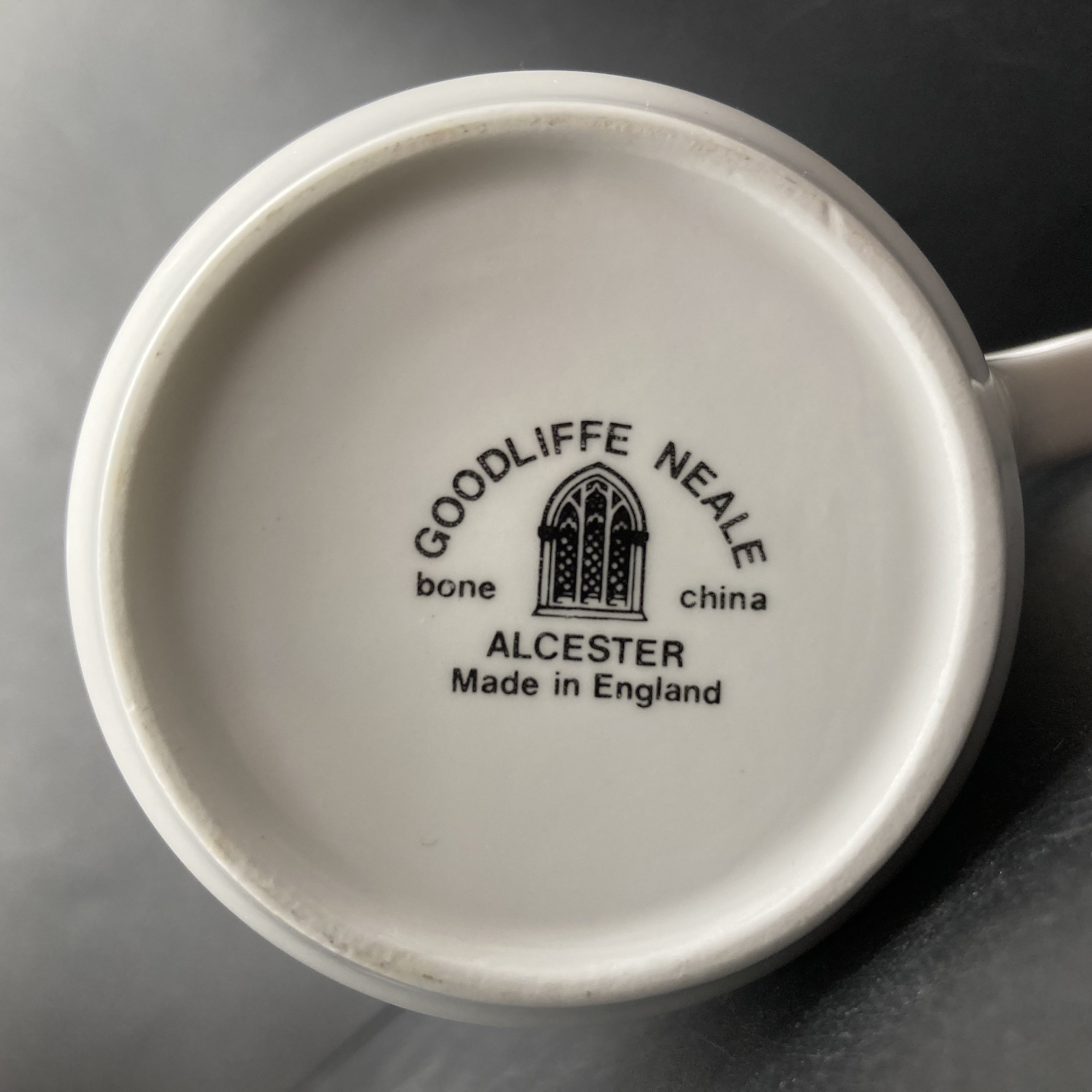 Vintage Ripon Cathedral & History Bone China Mug Goodliffe Neale