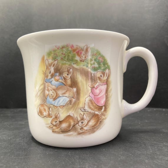 Vintage 1986 Royal Albert the World of Beatrix Potter the Flopsy