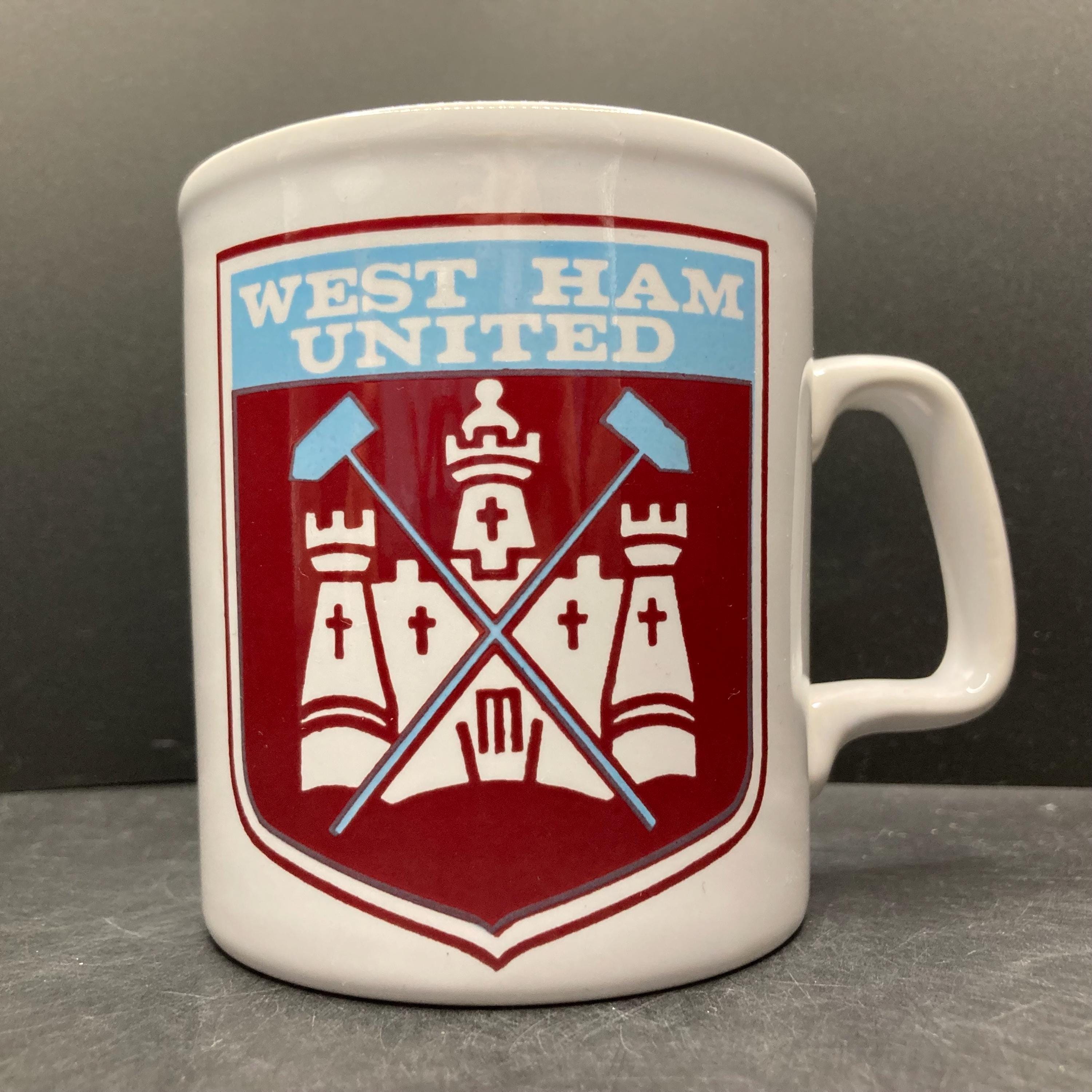 Vintage West Ham United Ceramic Mug Coffer Sports Northampton Made