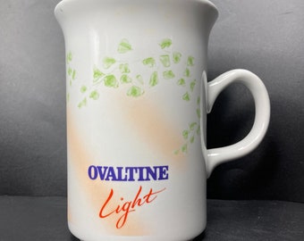 Vintage Ovaltine Light ceramic mug Churchill England