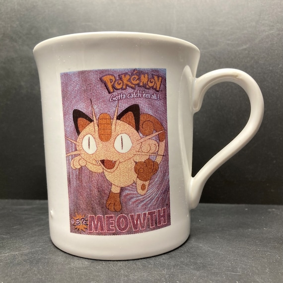 Vintage Pokémon Persian Cat Gotta Catch 'em All #52 Meowth Ceramic
