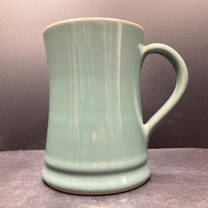 Vintage Denby Glossy Green Stoneware Mug Made in England