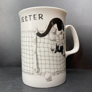 Vintage Felix the Cat Court Jester fine bone china mug Duchess made in England