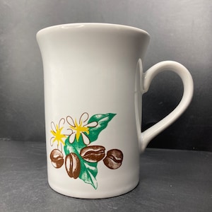 Vintage Coloroll Coffee Beans ceramic mug made in England