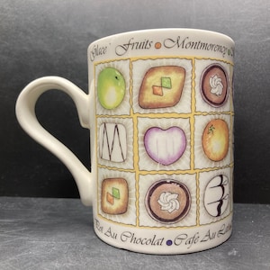 Vintage Arthur Wood Chocolate Box ceramic mug made in England