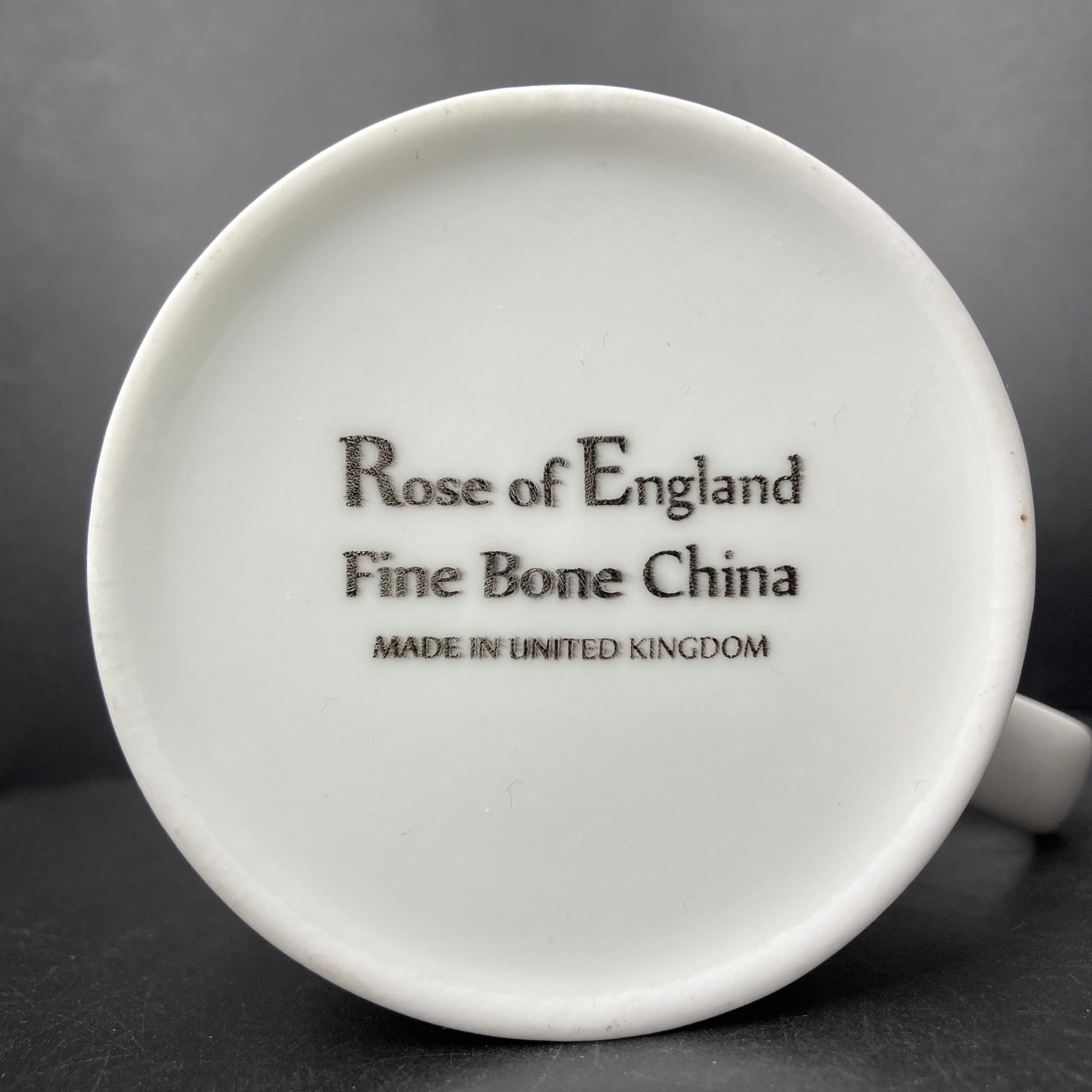 Vintage Rose of England Flutterfly Butterfly Fine Bone China Mug 