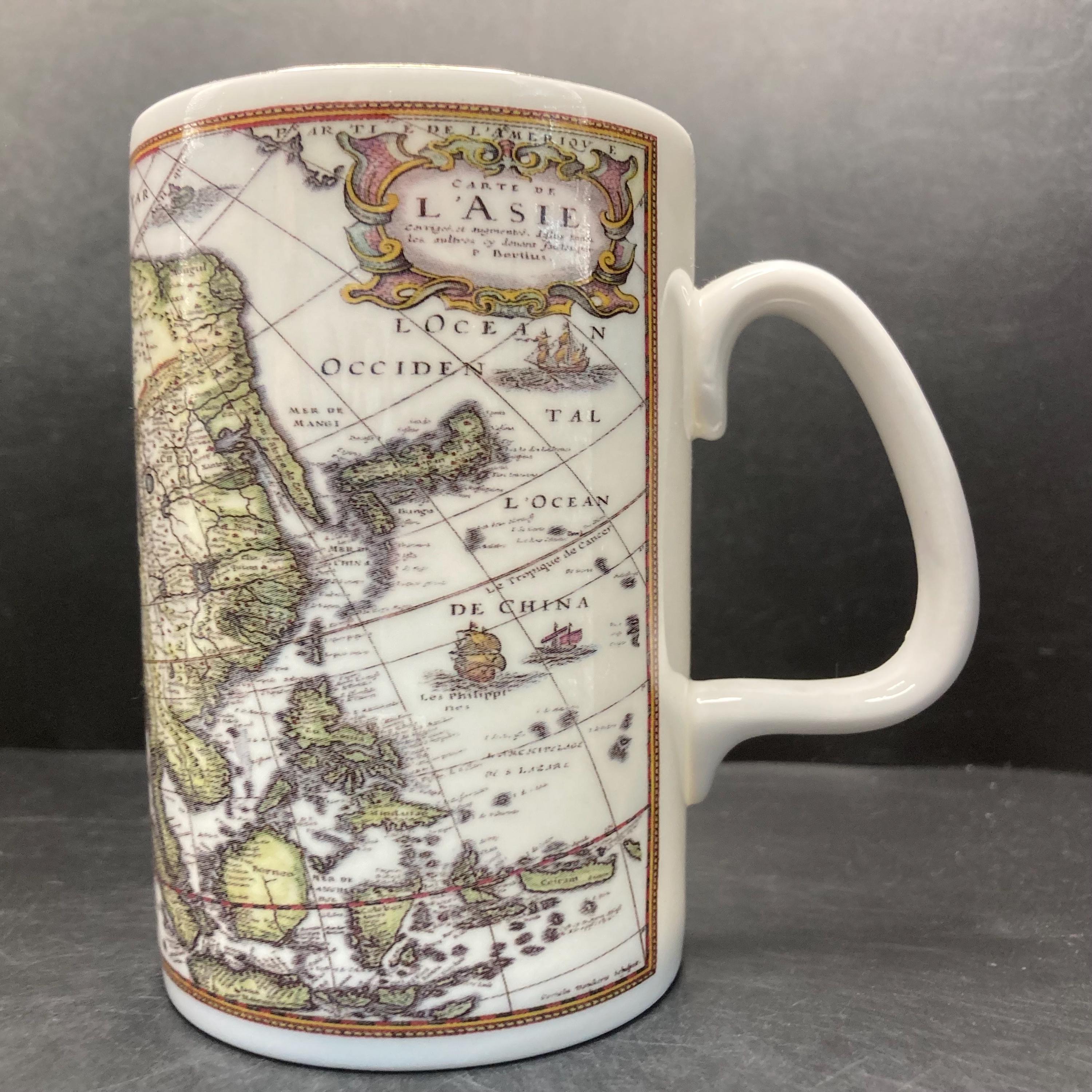 Vintage 1995 L'ASIE Fine Bone China Mug the Admiralty Collection Cli Ltd  Staffordshire Tableware Made in England - Etsy