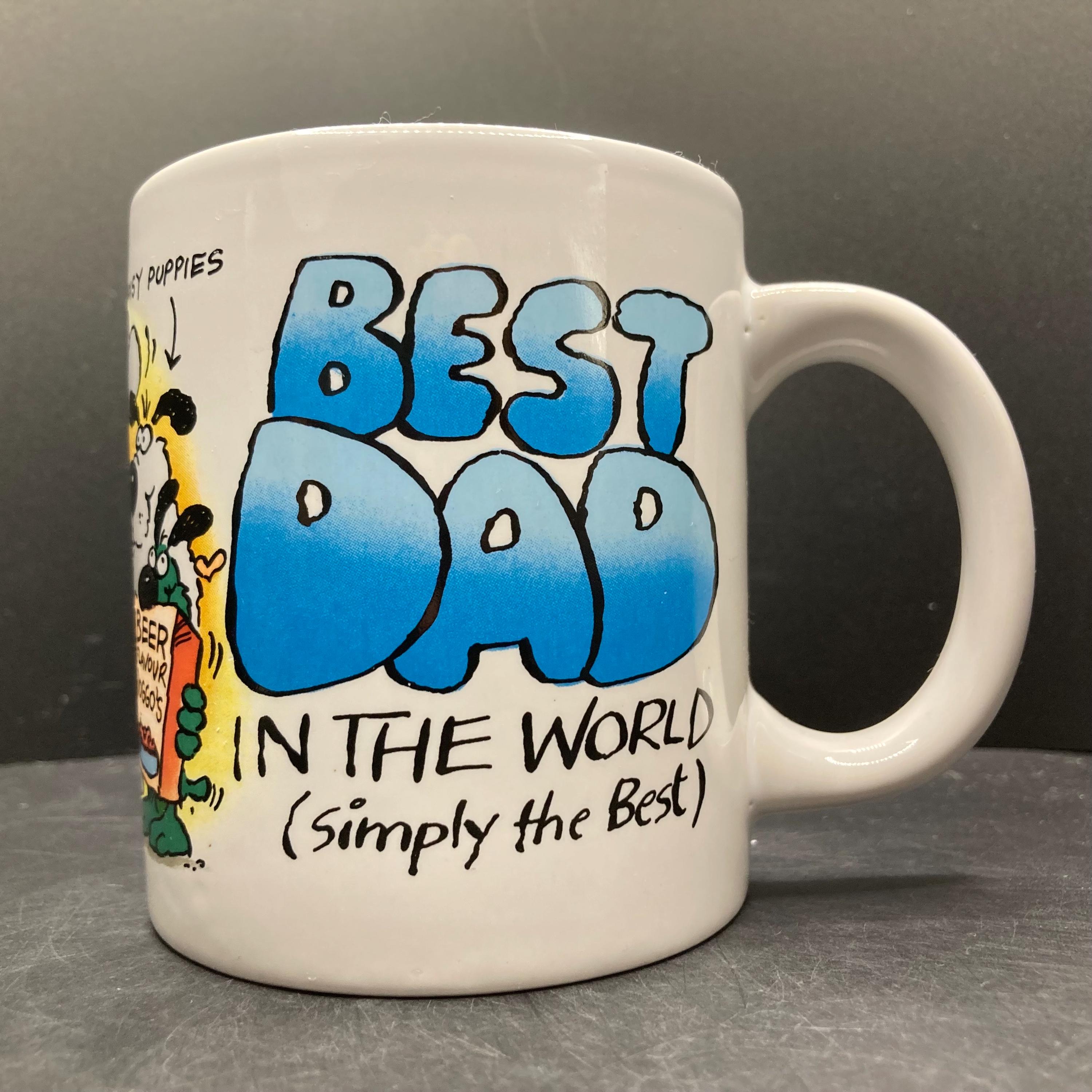 Vintage 1994 Best Dad in the World ( Simply the Best ) Dog Dad