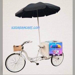 Fahrrad-Eiswagen