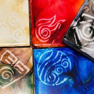 ATLA elements coasters VI