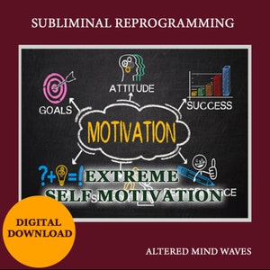 Self Motivation Subliminal Audio, Motivation Subliminal, Motivation To Get Things Done Subliminal, Motivation Subliminal Affirmations