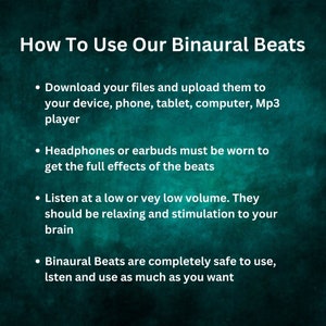 Stereofonisch beats Audio Pure 4 HZ, binauraal beats voor ontspanning of meditatie, binauraal beats voor stressvermindering, binauraal beats om te slapen afbeelding 3
