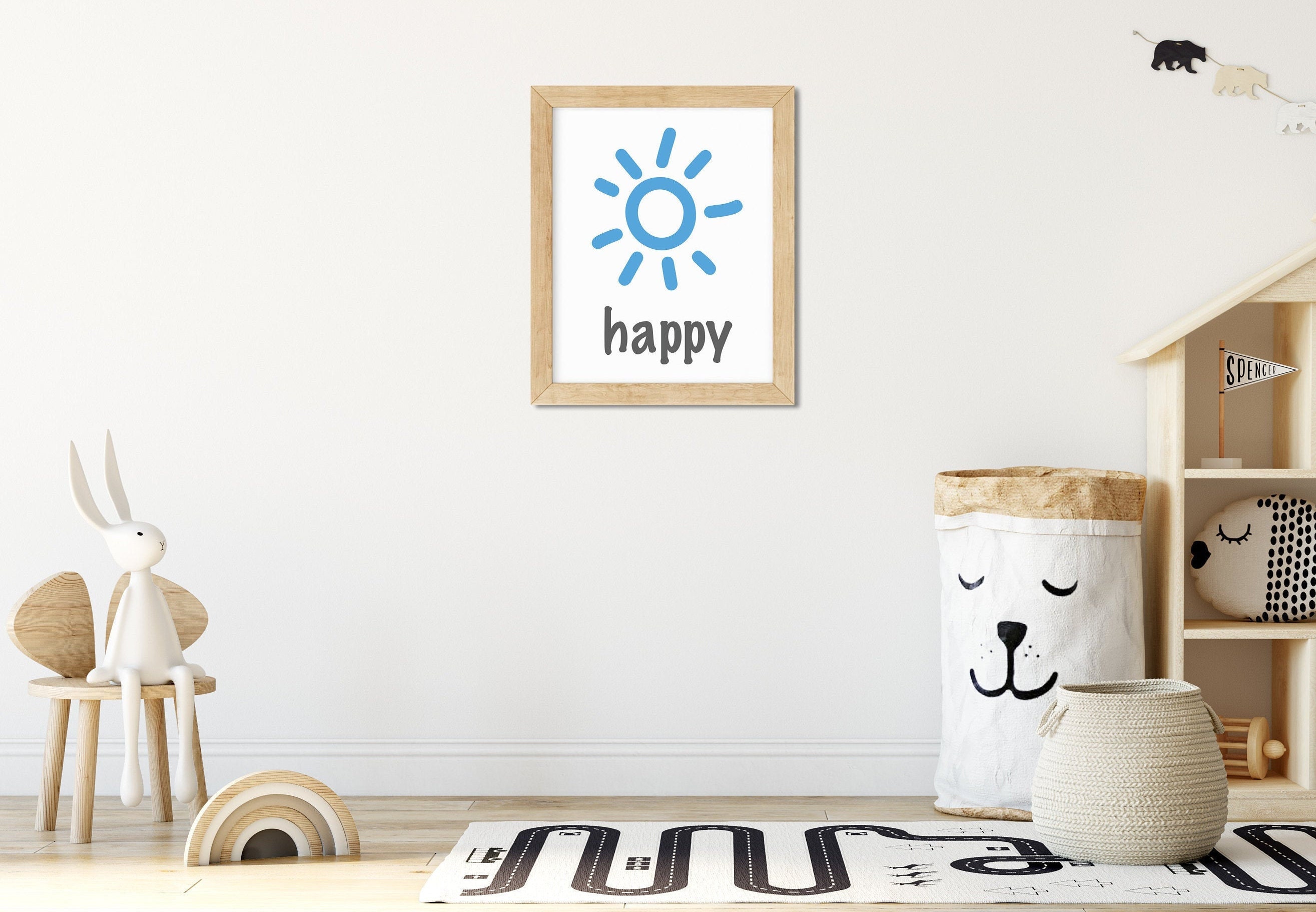 Kids Room Print Baby Boy Room Decor Playroom Wall Art Baby Etsy