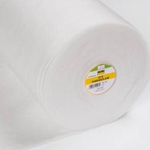 272 Thermolam white volume fleece iron-on insert 0.5 m fleece fleece line