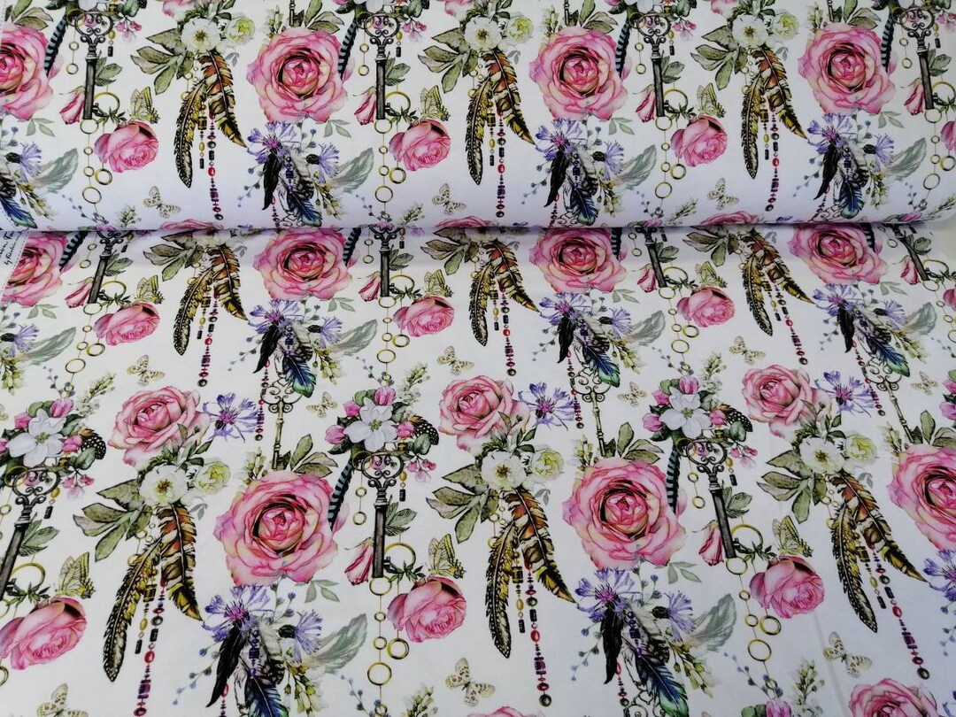 Sweat Rose Key White Pink Miss by Julie - Etsy