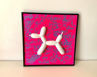 Graffiti 3d Wall Decor, Decoration, Colorful Pop Art, Resin Decoration Framed Pop Art, Resin Sculpture, Modern Wall Decor