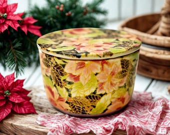Pot à beurre en grès fait main - Pot de poterie à la française