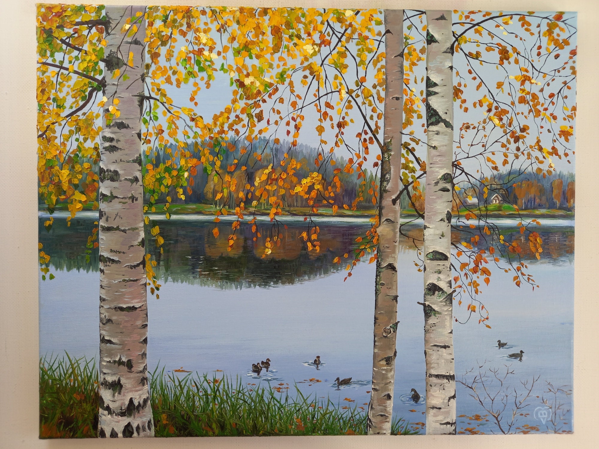 алмазная мозаика диамонд painting березы. красивая береза. решить задачу в парке растет 40 берез. береза дерево. березовая роща 3 д.