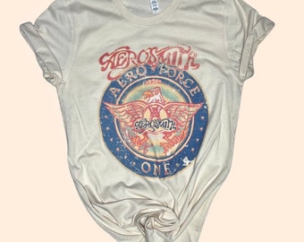 Aero Force One ( Vintage Feel ) / Graphic Tees / Graphic Tshirt / Statement Tshirt / Statement Tee / T-shirt / Top / Band Tee