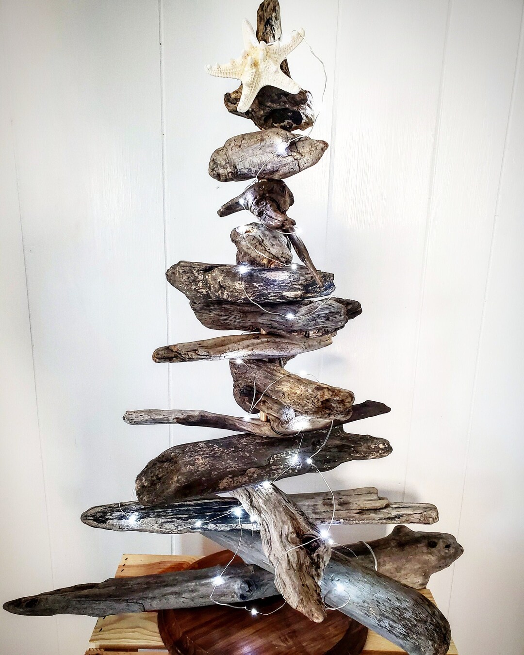 Tall Driftwood Christmas Tree Etsy