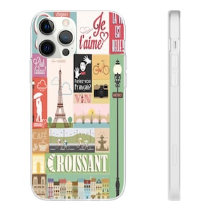 Eiffel Tower Paris,French traditions,for apple iphone 11 pro,11 pro max, x, xs max, xr,7,8 plus,galaxy s10,s10e, s10 plus & more flexi cases