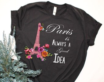 T-Shirt zum Jahrestag der Parisreise | Erinnerungs-Shirt zur Eiffelturm-Reise, Geschenkidee für alle, die gerade aus Paris zurück sind