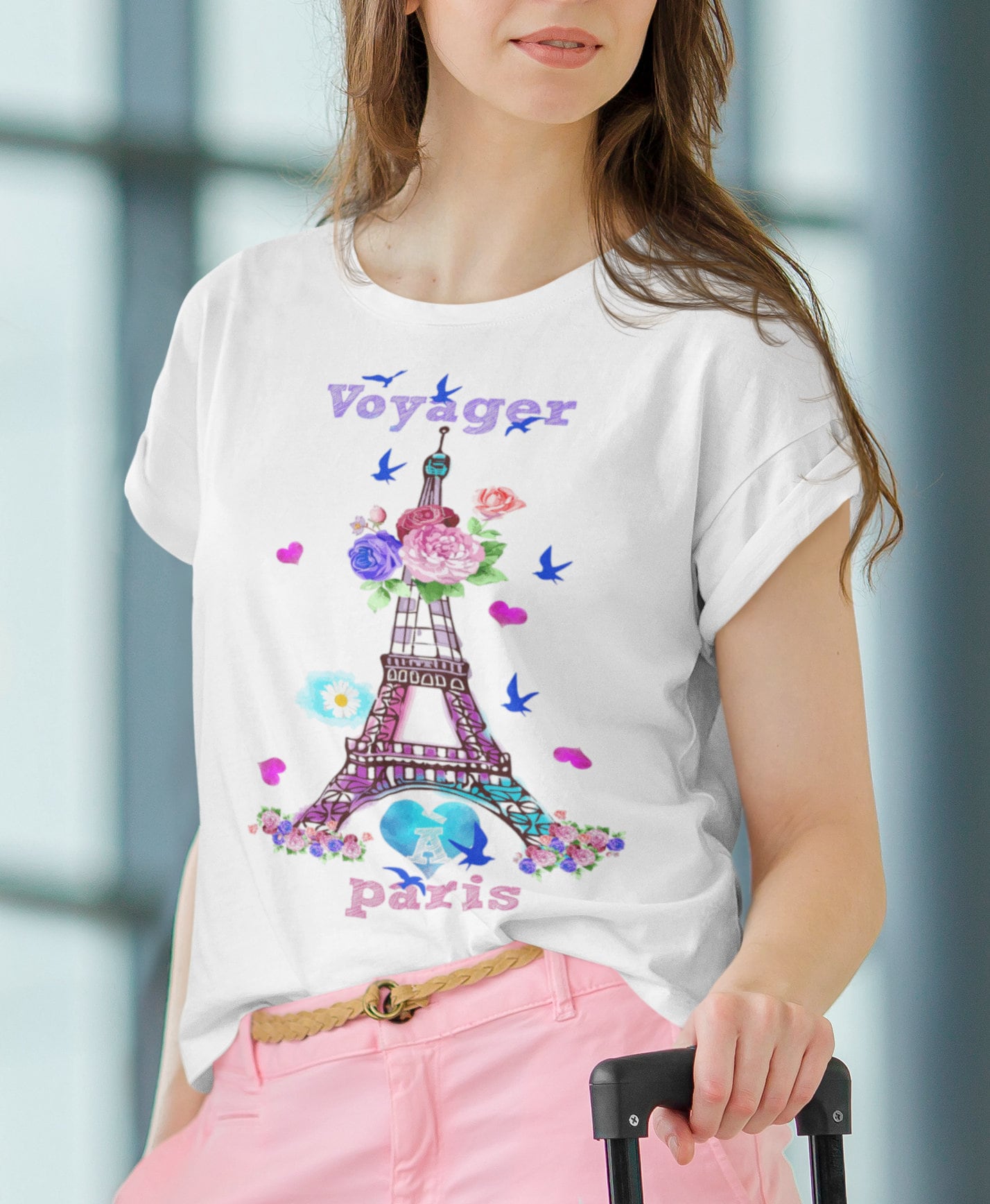 ☆HOTEL PARIS CHILL☆ Wander TShirt 5color Caspar David Friedrich - 