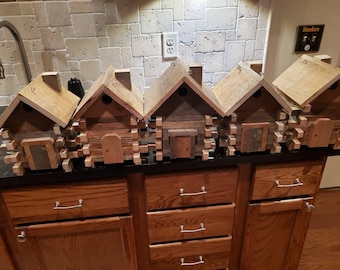 Birdhouse, rustic, reclaimed, pallet, decor, garden, Made in the USA, handcrafted, Made in Minnesota USA