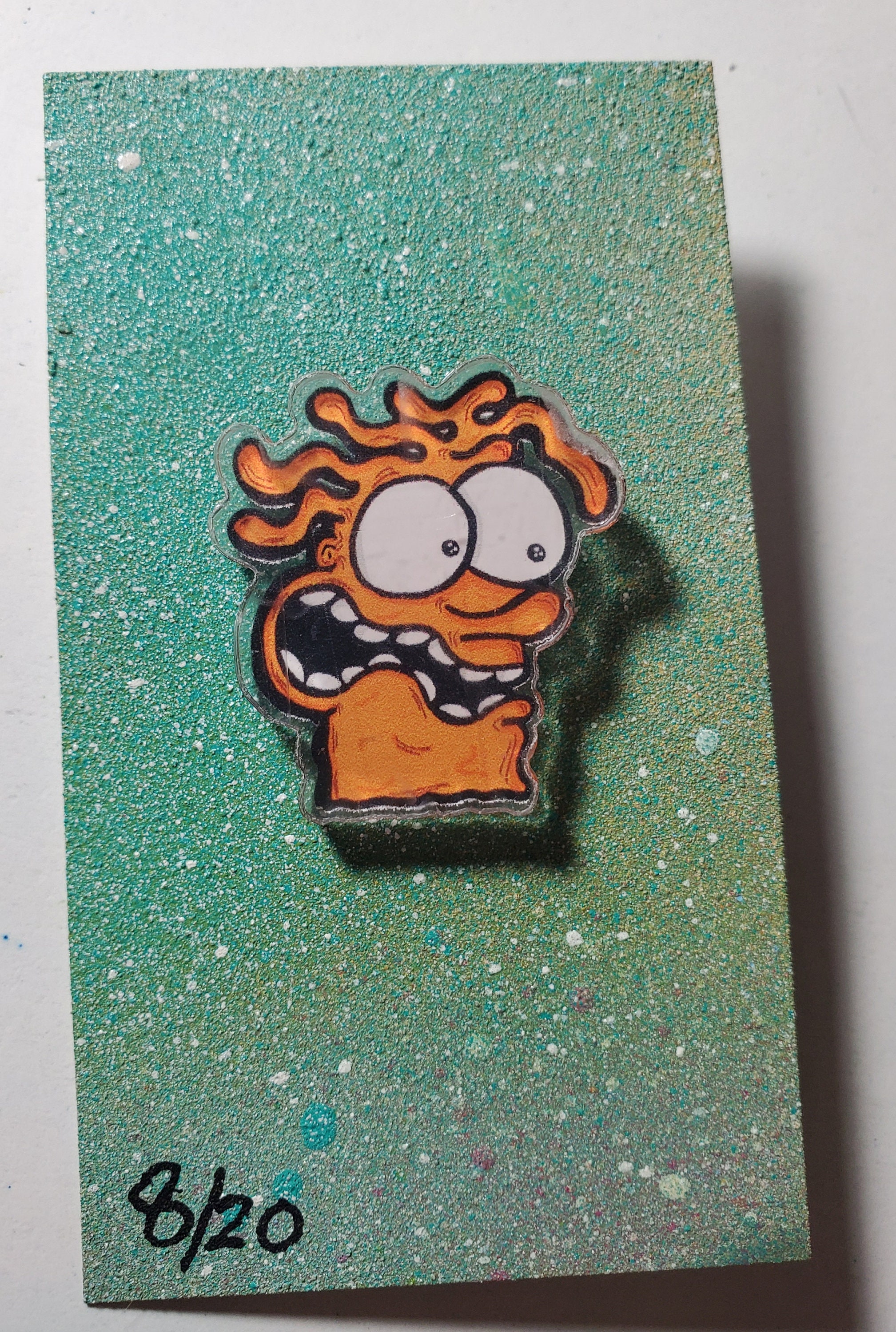 Acrylic Custom Pins TIPS IT UP Etsy UK