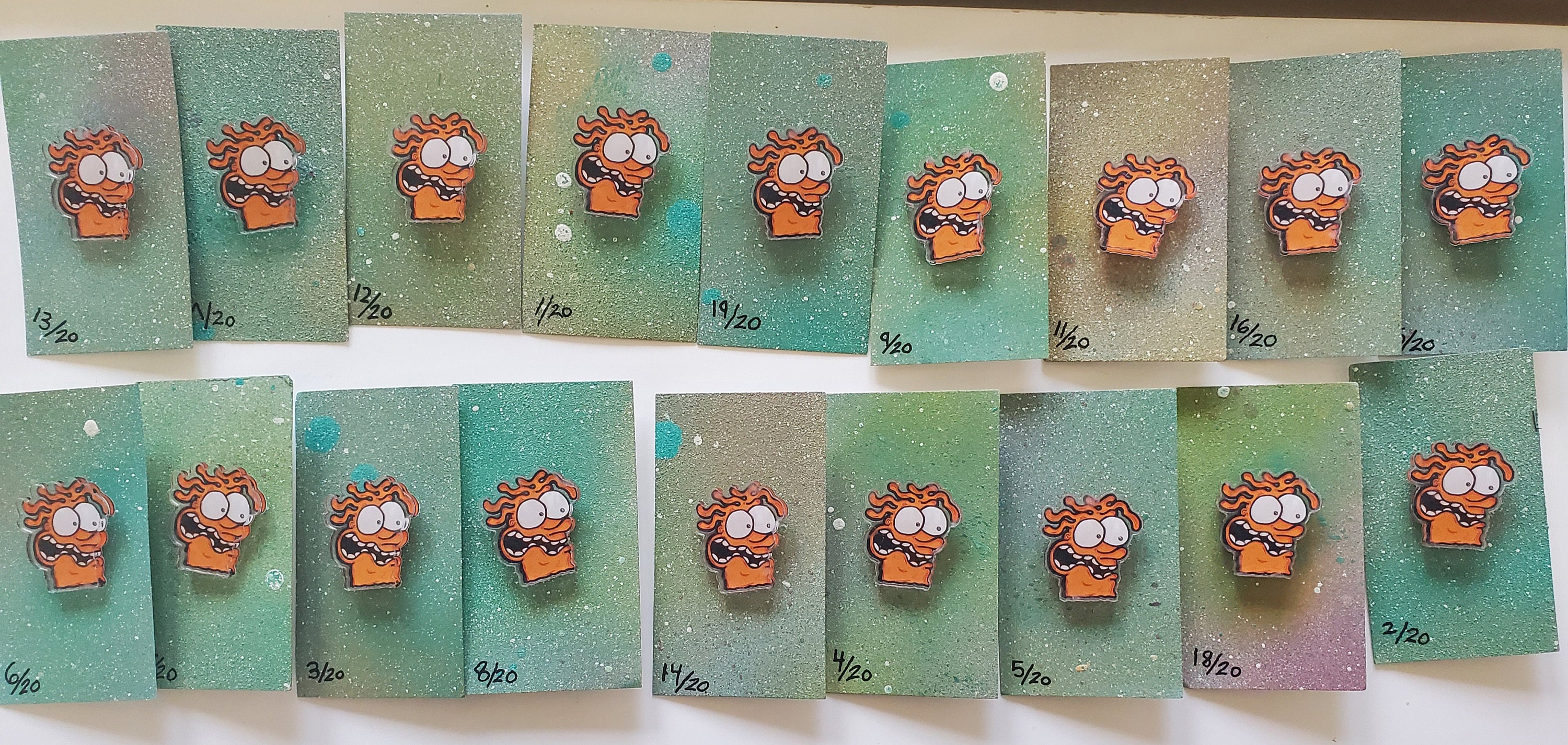 Acrylic Custom Pins TIPS IT UP Etsy UK