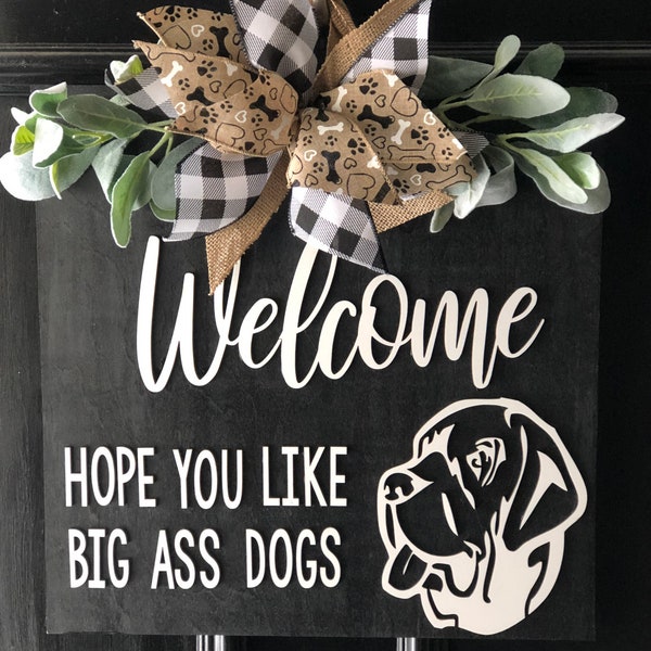 Mastiff Door Hanger