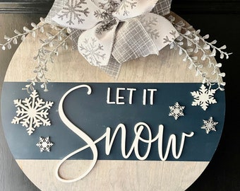 Let it Snow with Painted Stripe