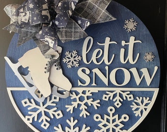 Let it Snow with Ice Skates
