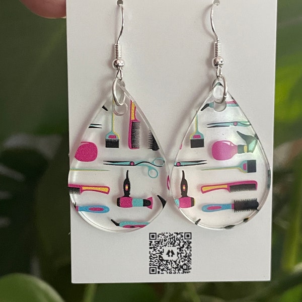 Hair Stylist Earrings